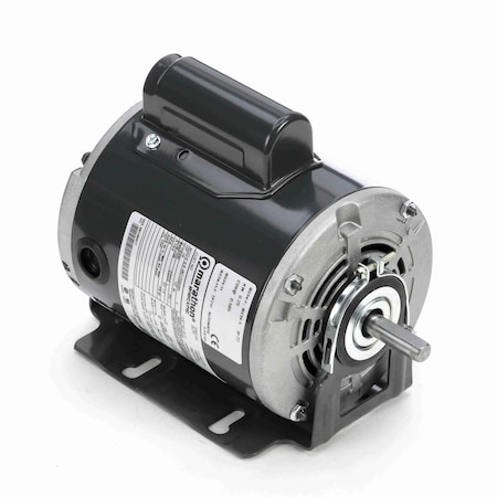 Leeson Motor 0.33 Hp General Purpose Motor, 1 Phase, 1800 Rpm, 115/230 V, 48 Frame, Odp S111